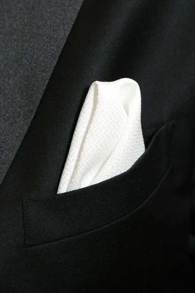 Witte zakdoek — Stockfoto