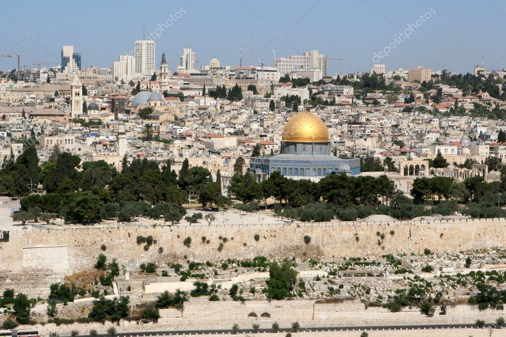 Jerusalem Skyline — Stock Photo © Sframe 1413081