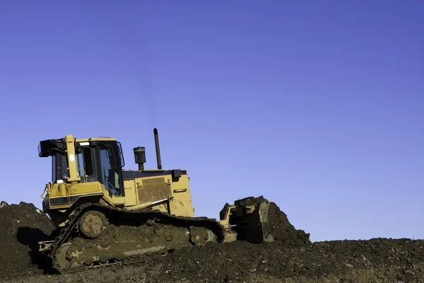Bulldozer Clearing Land — Stockfoto