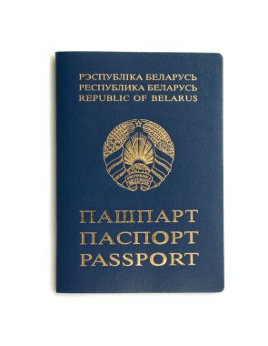 Belarussian passport clipart