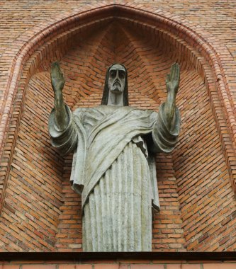 Statue of Jesus clipart