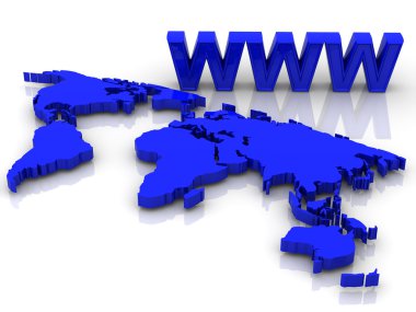 World. www. 3d clipart