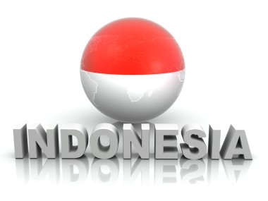 Symbol of Indonesia clipart