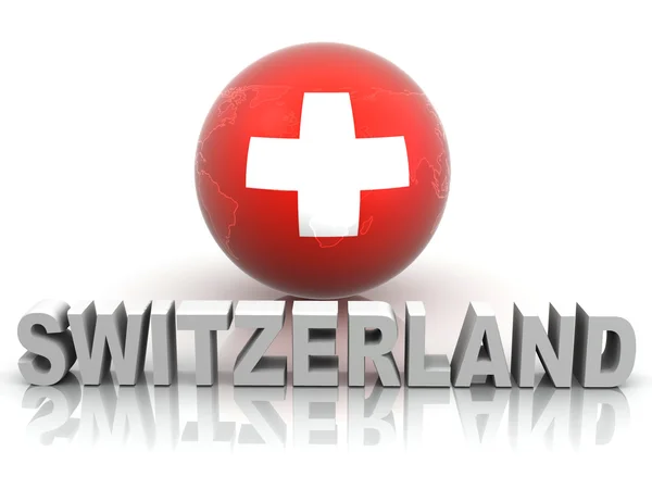 Symbol of Switzerland — Stock Photo, Image