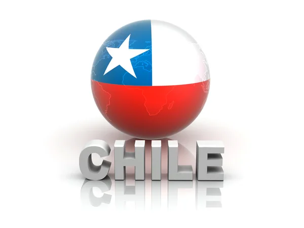 Символ Чили — стоковое фото