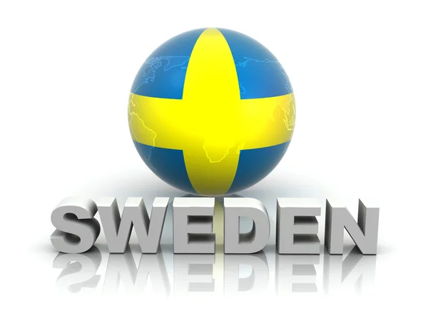 Símbolo de Suecia — Foto de Stock