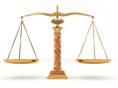 Symbol of justice. Scale clipart