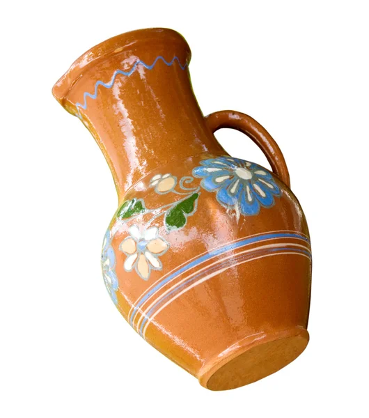Traditionele Slavische keramische kruik — Stockfoto