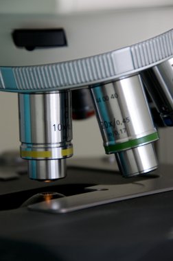 Microscope lens clipart