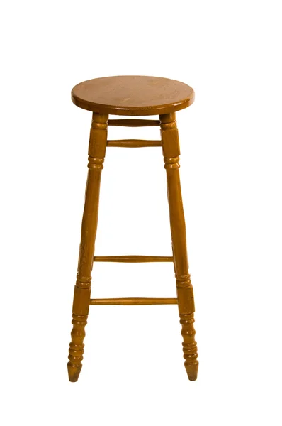 Tall wooden chair — Stock Photo, Image
