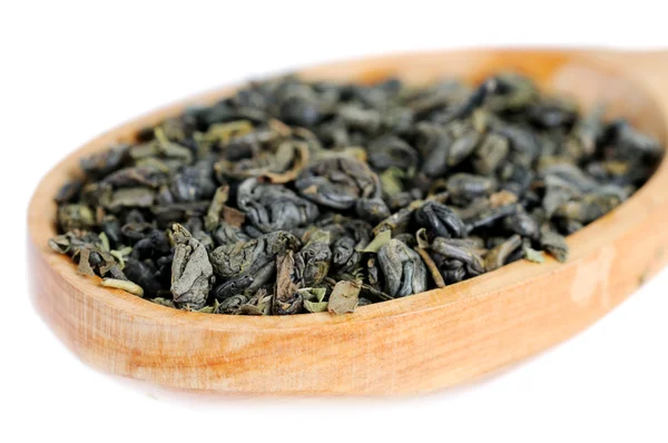天然绿茶叶 — 图库照片