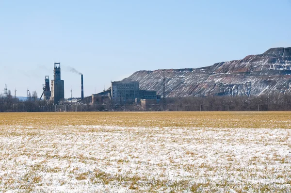 Mines de charbon en Ukraine — Photo