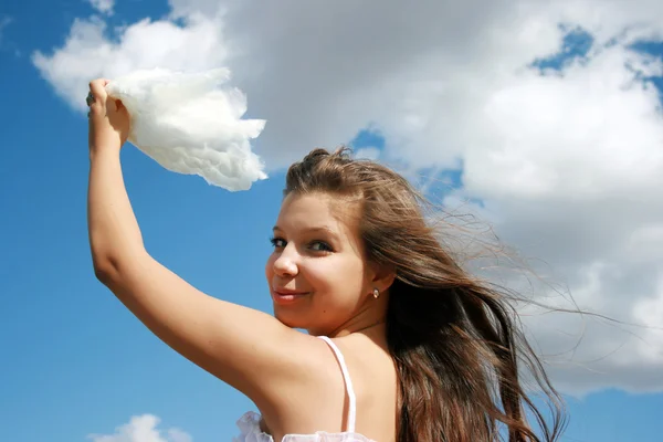 Touching the clouds — Stock Photo, Image
