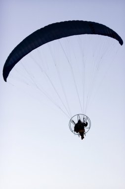 Paragliding clipart