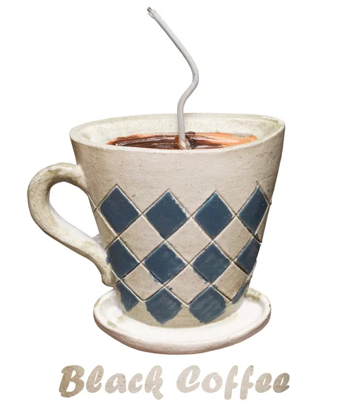 Taza de café con café —  Fotos de Stock