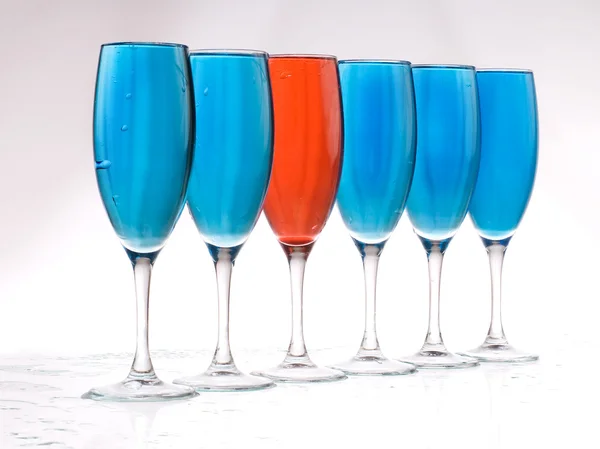 Modrý koktejl — Stock fotografie