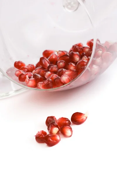 stock image Macro of peeled ripe seeds pomegranate