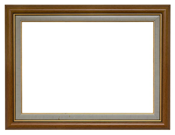 Uma moldura de imagem em um branco — Fotografia de Stock
