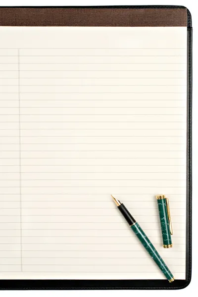 Blank notebook sheet — Stock Photo, Image