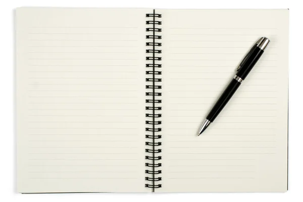 Blank notebook sheet — Stock Photo, Image