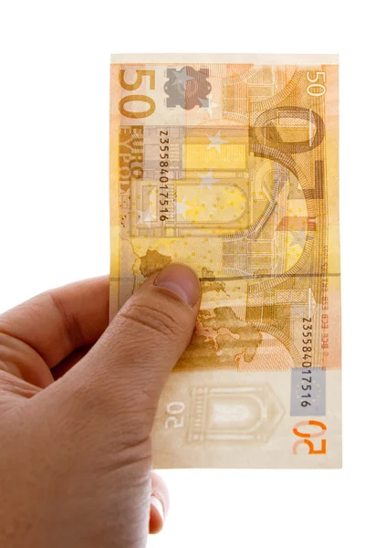 50 euro — Stok fotoğraf