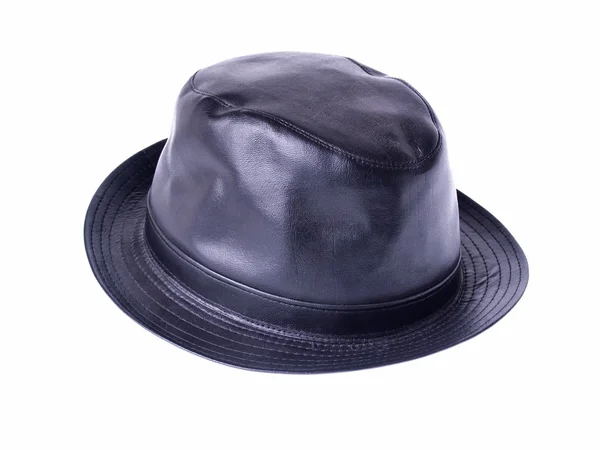 Lederen hoed — Stockfoto