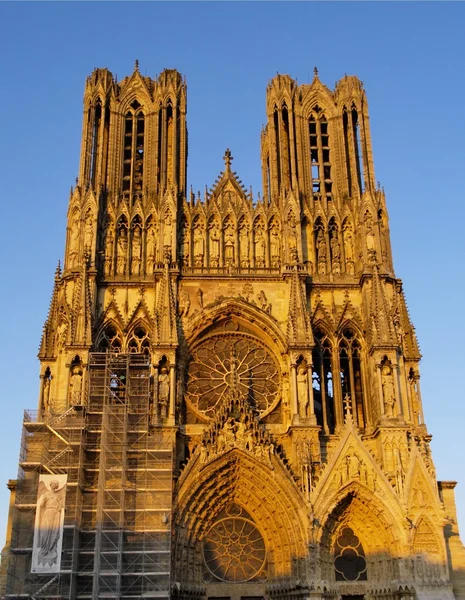 Cathedral in Reims — Stock Photo, Image