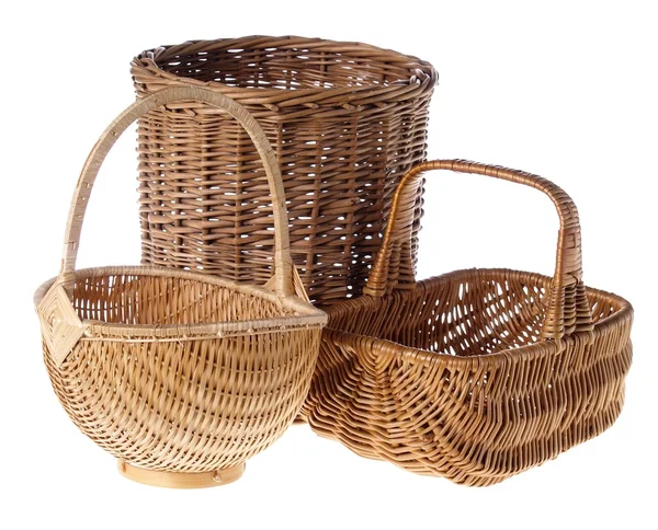 Wicker Baskets — Stock Photo, Image