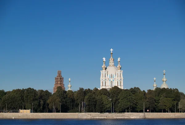 Смольний собор, Санкт-Петербурзі — стокове фото