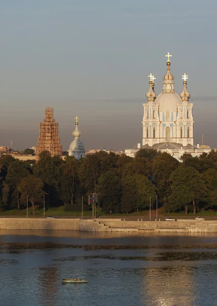 Smolny Cathedral, St. Petersburg — Stock Photo, Image