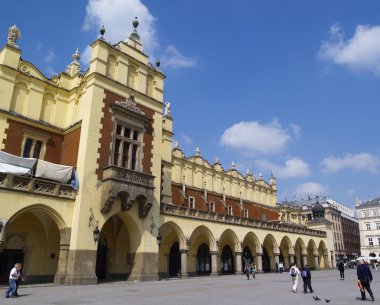 Sukiennice - Cracow Old Town clipart
