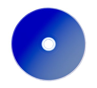 Cd or DVD rom isolated clipart