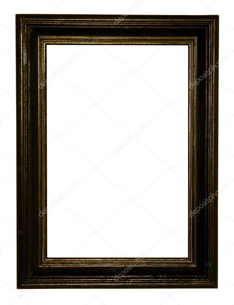Dark gold antique frame