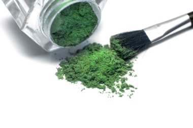 Green make-up eyeshadows clipart