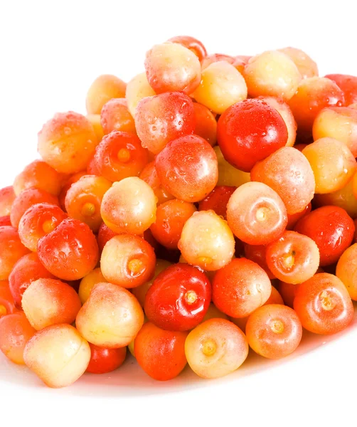 Zbliżenie świeży żółty Cherry — Zdjęcie stockowe