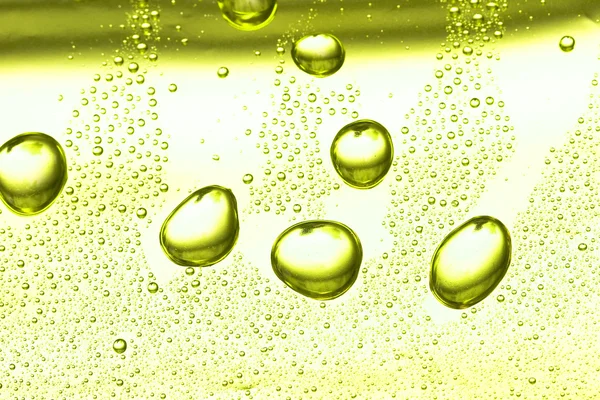 Gota de agua dorada para fondo — Foto de Stock
