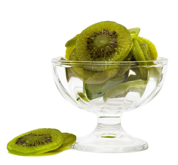 stock image Pieces of dried kiwi isolated