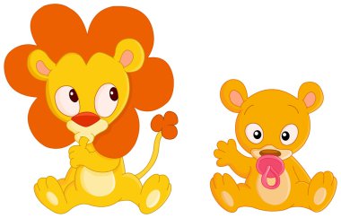 Baby animals clipart