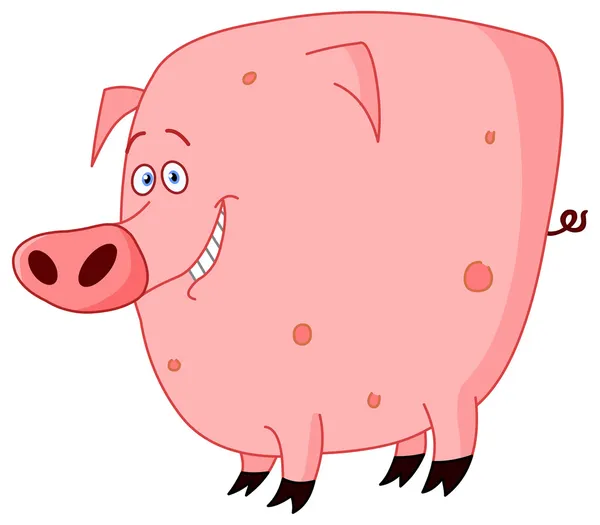 Ładny świnia — Wektor stockowy