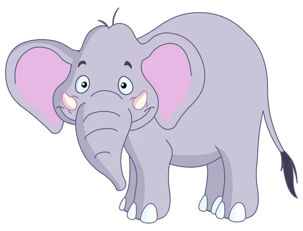 Слон Смили — стоковый вектор