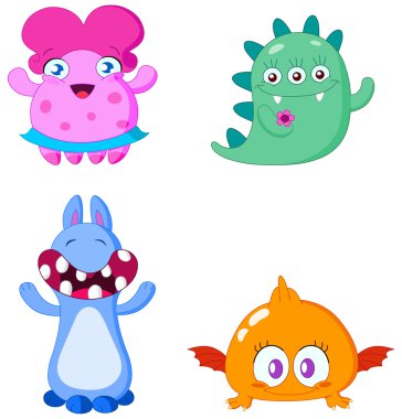 Monsters clipart