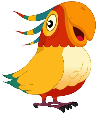 Parrot clipart