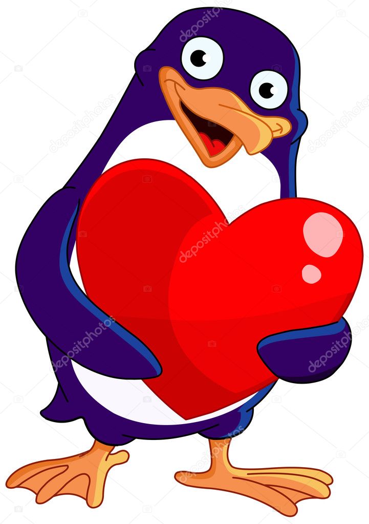 valentine penguin meme