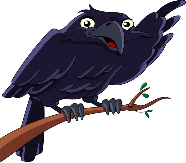 Raven — Stock Vector