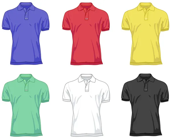 Polo Camisas — Vector de stock