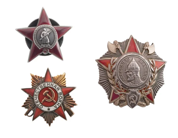 Советский порядок — стоковое фото