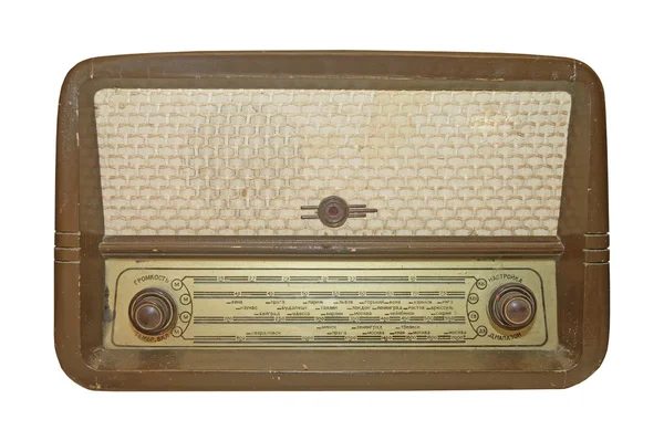 Oude radio — Stockfoto