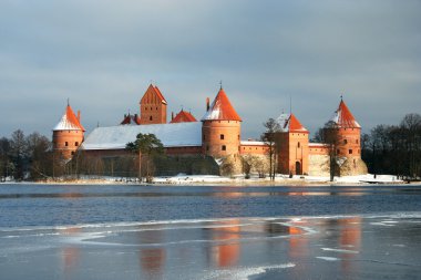 Lithuania castle clipart