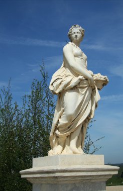 Statue in Versailles clipart