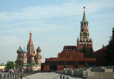 Red Square In Moscow clipart